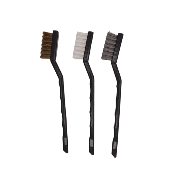 VERTEX Mini detailing brush | Bộ bàn chải mini Nhựa/Thép/Đồng thau