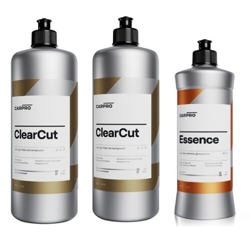 COMBO bộ đánh bóng bề mặt ô tô | CARPRO CLEARCUT | ESSENCE SiO₂