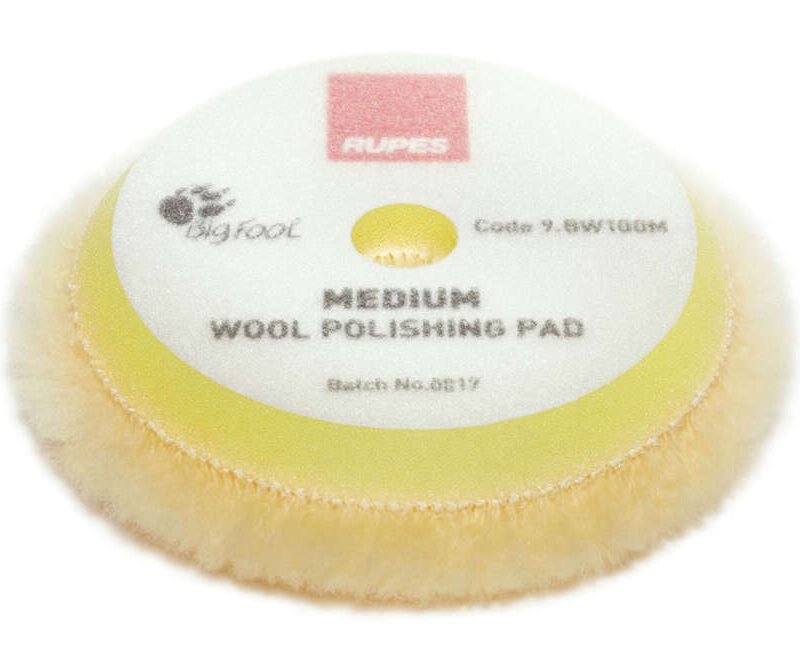 Pad lông cừu vừa RUPES Medium Wool - Ø 80/90mm