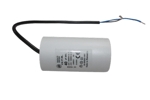Phụ kiện của máy rửa xe KRANZLE HD 10/122 TS: Capacitor 40 µF for motors 230V/50Hz (43035)