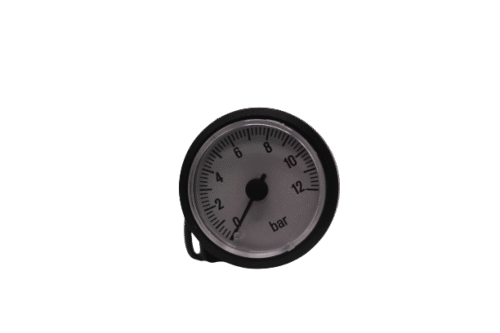 Phụ kiện của Máy hơi nước nóng STEAM ITALY PC: Black segments manometer 12 bar (MN1220001)