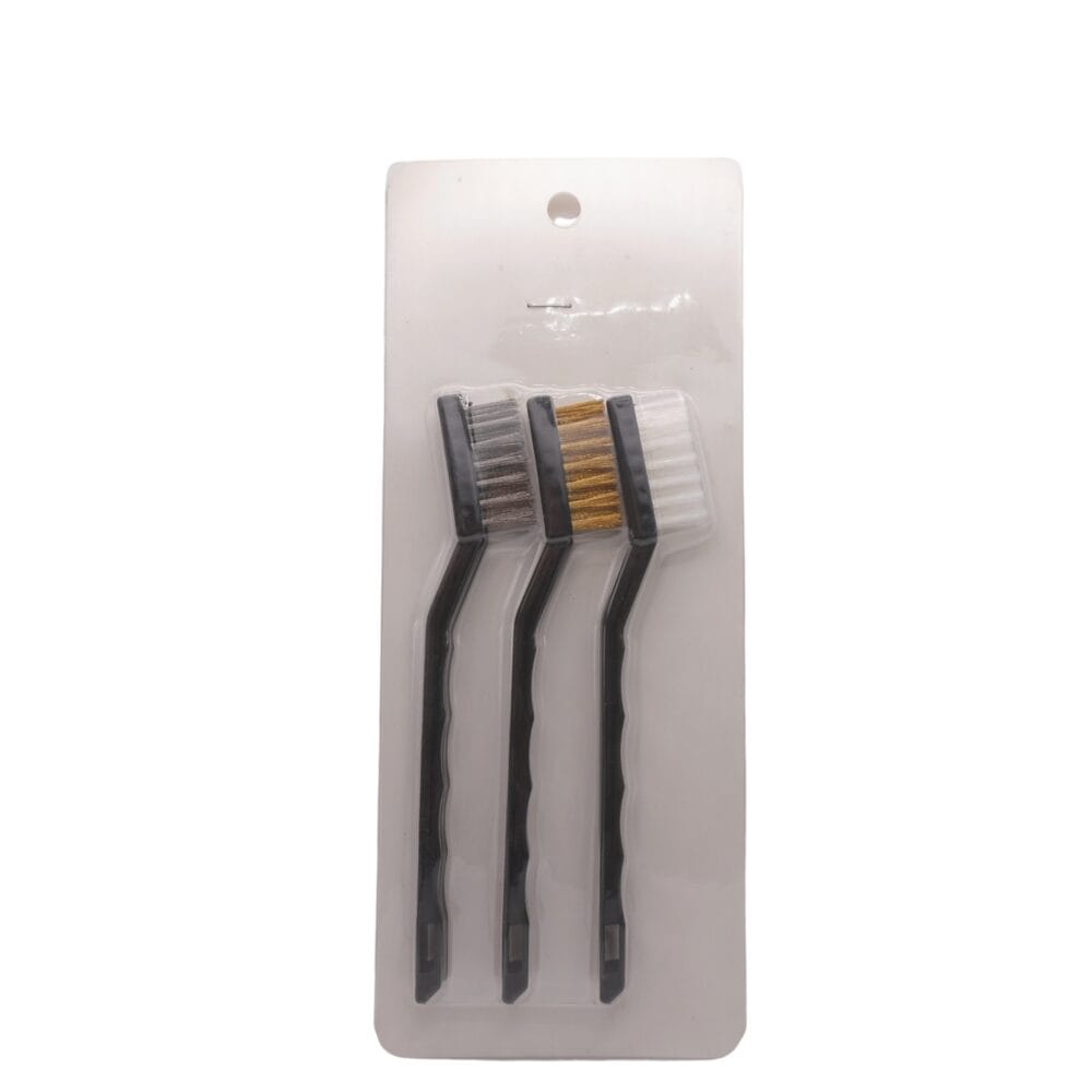VERTEX Mini detailing brush | Bộ bàn chải mini Nhựa/Thép/Đồng thau 2 VERTEX Mini detailing brush | Bộ bàn chải mini Nhựa/Thép/Đồng thau - Ảnh 2