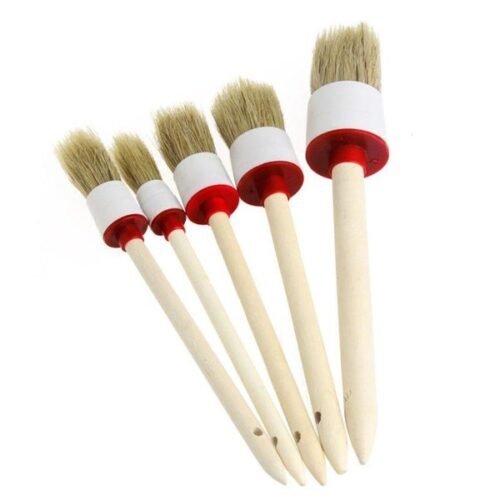 Bộ cọ nội thất VERTEX Detailing brush, loại sợi tre