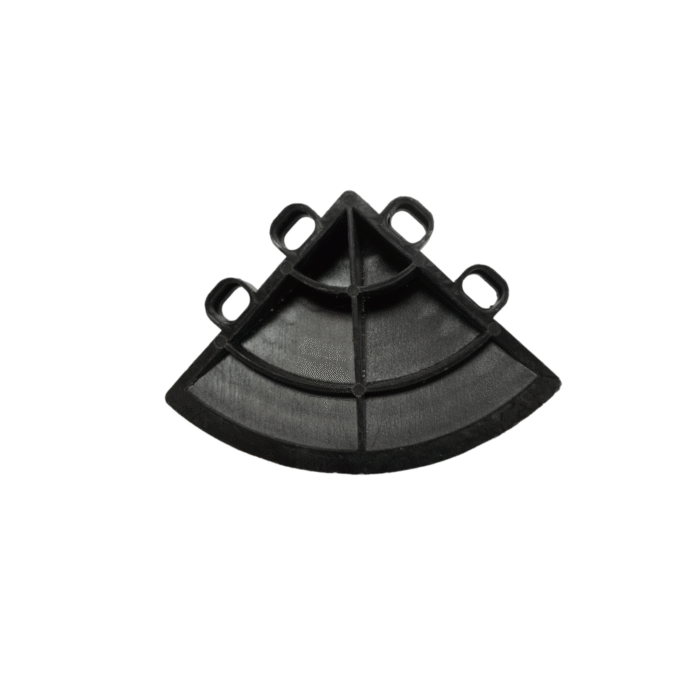 Góc tấm lót sàn PP VERTEX Garage Floor Corner, Màu: Đen - Hình ảnh 2