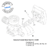 Phụ tùng của máy rửa xe KRANZLE HD 10/122 TS: Repair kit Sleeves 14 mm AZ-L -pump (49053) - Ảnh 2