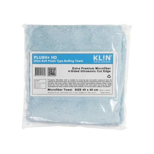 Khăn lau đánh bóng sơn KLiN Plush HD 600 GSM