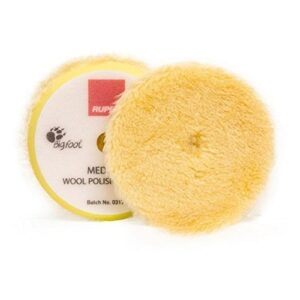 RUPES Medium Wool | Phớt lông cừu 5 inch cắt vừa đủ, giữ sơn tối đa