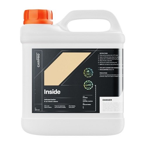 CARPRO INSIDE 4L │Dung dịch vệ sinh ghế da ô tô không làm khô bề mặt